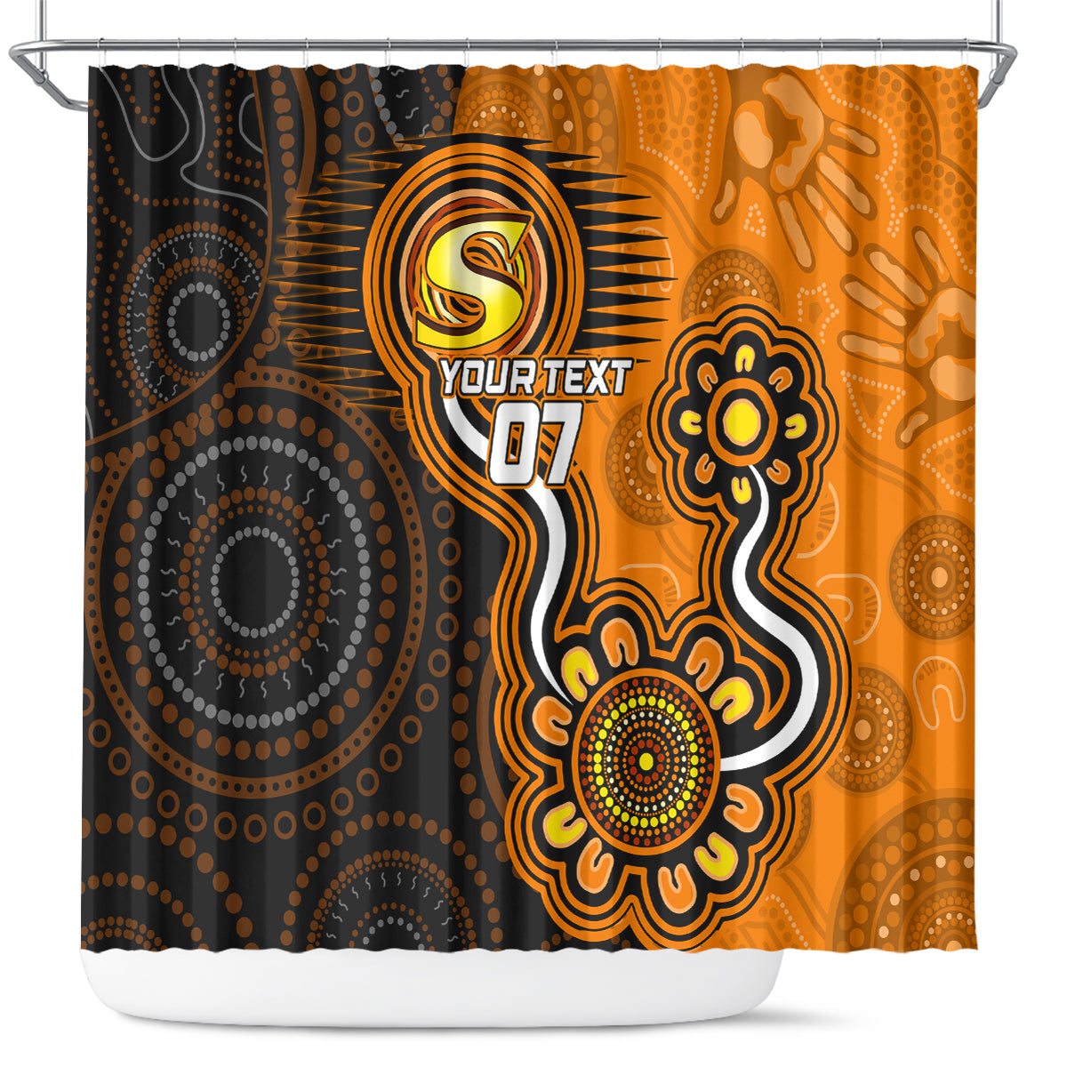 custom-scorchers-cricket-indigenous-shower-curtain-champions-fire-up