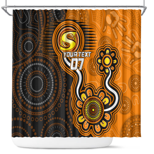 custom-scorchers-cricket-indigenous-shower-curtain-champions-fire-up