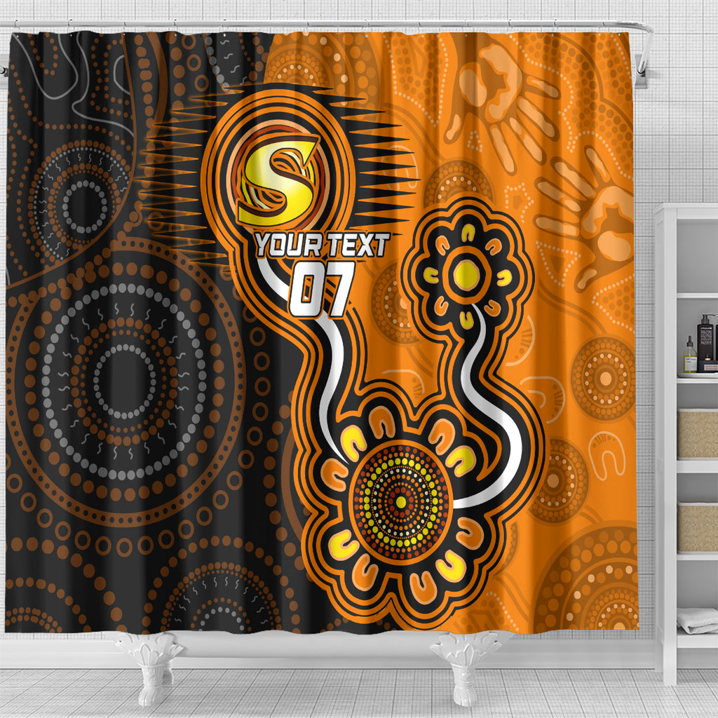 custom-scorchers-cricket-indigenous-shower-curtain-champions-fire-up