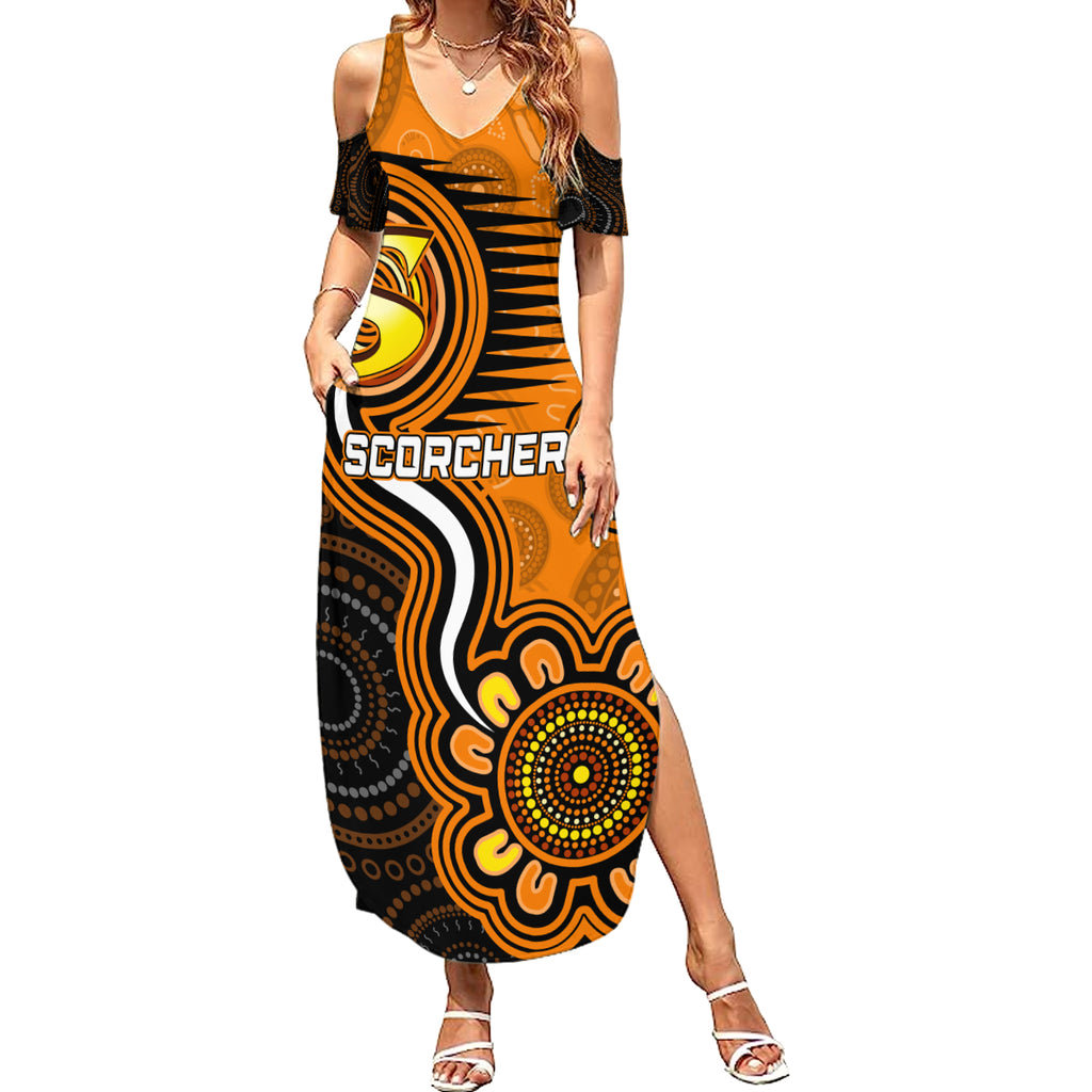 custom-scorchers-cricket-indigenous-summer-maxi-dress-champions-fire-up