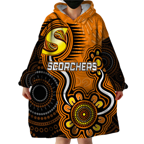 custom-scorchers-cricket-indigenous-wearable-blanket-hoodie-champions-fire-up
