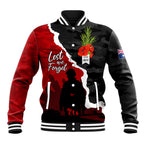 Anzac Day Camouflage Baseball Jacket Ode of Remembrance