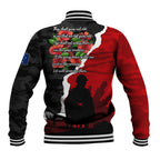 Anzac Day Camouflage Baseball Jacket Ode of Remembrance