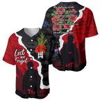 Anzac Day Camouflage Baseball Jersey Ode of Remembrance