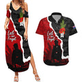 Anzac Day Camouflage Couples Matching Summer Maxi Dress and Hawaiian Shirt Ode of Remembrance