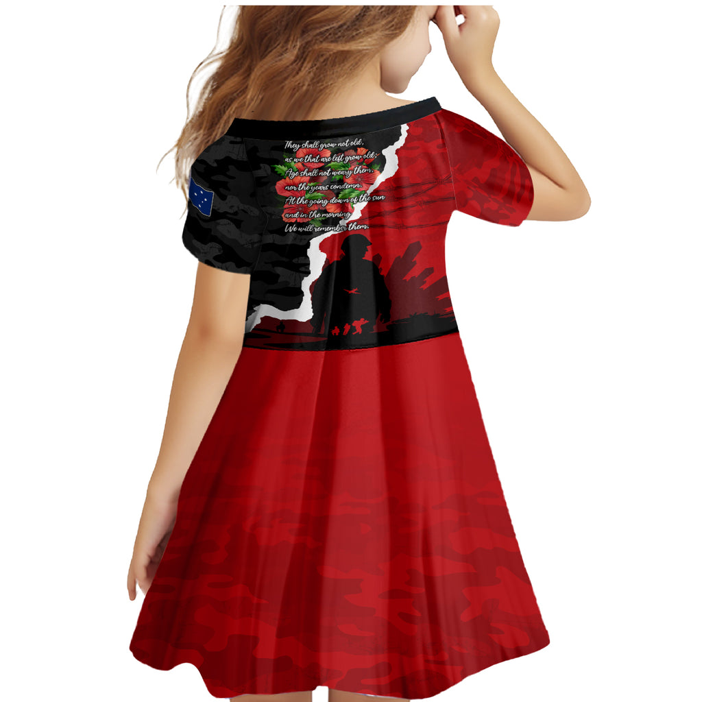 Anzac Day Camouflage Family Matching Mermaid Dress and Hawaiian Shirt Ode of Remembrance