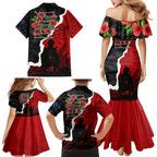 Anzac Day Camouflage Family Matching Mermaid Dress and Hawaiian Shirt Ode of Remembrance