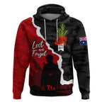 Anzac Day Camouflage Hoodie Ode of Remembrance