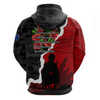 Anzac Day Camouflage Hoodie Ode of Remembrance