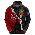 Anzac Day Camouflage Hoodie Ode of Remembrance