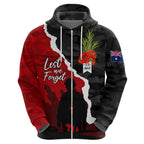 Anzac Day Camouflage Hoodie Ode of Remembrance