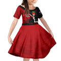 Anzac Day Camouflage Kid Short Sleeve Dress Ode of Remembrance