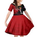 Anzac Day Camouflage Kid Short Sleeve Dress Ode of Remembrance