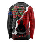 Anzac Day Camouflage Long Sleeve Shirt Ode of Remembrance