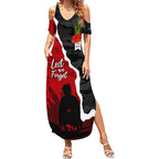 Anzac Day Camouflage Summer Maxi Dress Ode of Remembrance