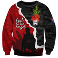 Anzac Day Camouflage Sweatshirt Ode of Remembrance