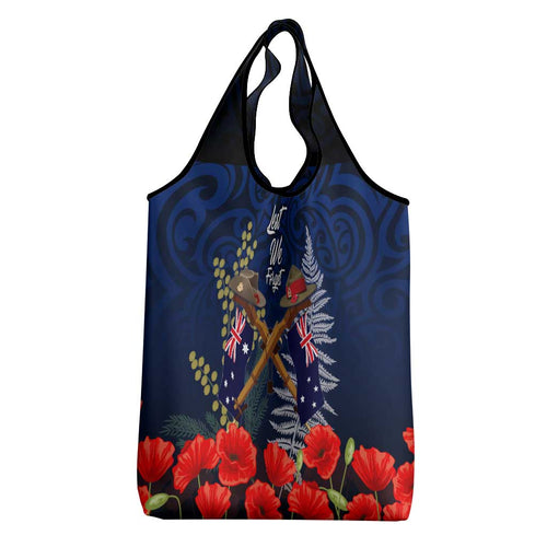 Anzac Day Aussie Mix Maori In Memories Grocery Bag