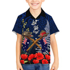 Anzac Day Aussie Mix Maori In Memories Hawaiian Shirt