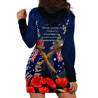 Anzac Day Aussie Mix Maori In Memories Hoodie Dress