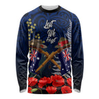Anzac Day Aussie Mix Maori In Memories Long Sleeve Shirt