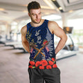 Anzac Day Aussie Mix Maori In Memories Men Tank Top