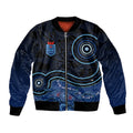 personalised-nsw-blues-rugby-indigenous-bomber-jacket-lizard-aboriginal-dot-art