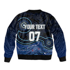 personalised-nsw-blues-rugby-indigenous-bomber-jacket-lizard-aboriginal-dot-art