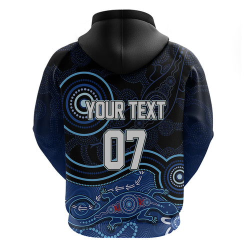 personalised-nsw-blues-rugby-indigenous-hoodie-lizard-aboriginal-dot-art