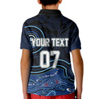 personalised-nsw-blues-rugby-indigenous-kid-polo-shirt-lizard-aboriginal-dot-art
