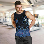 personalised-nsw-blues-rugby-indigenous-men-tank-top-lizard-aboriginal-dot-art