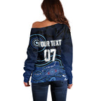 personalised-nsw-blues-rugby-indigenous-off-shoulder-sweater-lizard-aboriginal-dot-art