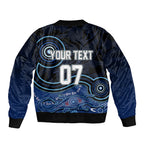personalised-nsw-blues-rugby-indigenous-sleeve-zip-bomber-jacket-lizard-aboriginal-dot-art