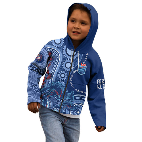 personalised-state-of-origin-naidoc-2023-kid-hoodie-kangaroo-mix-vines-blues-style
