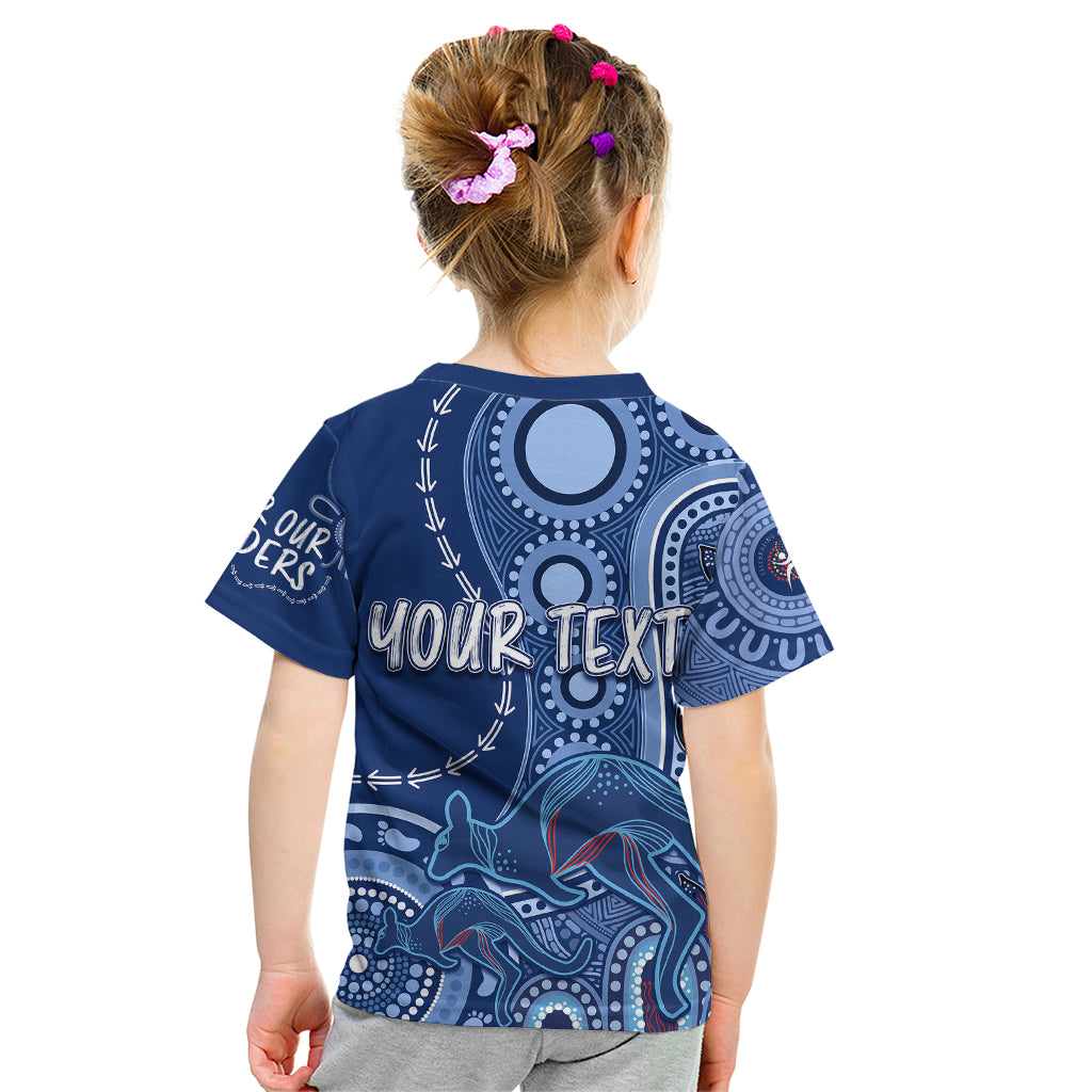 personalised-state-of-origin-naidoc-2023-kid-t-shirt-kangaroo-mix-vines-blues-style