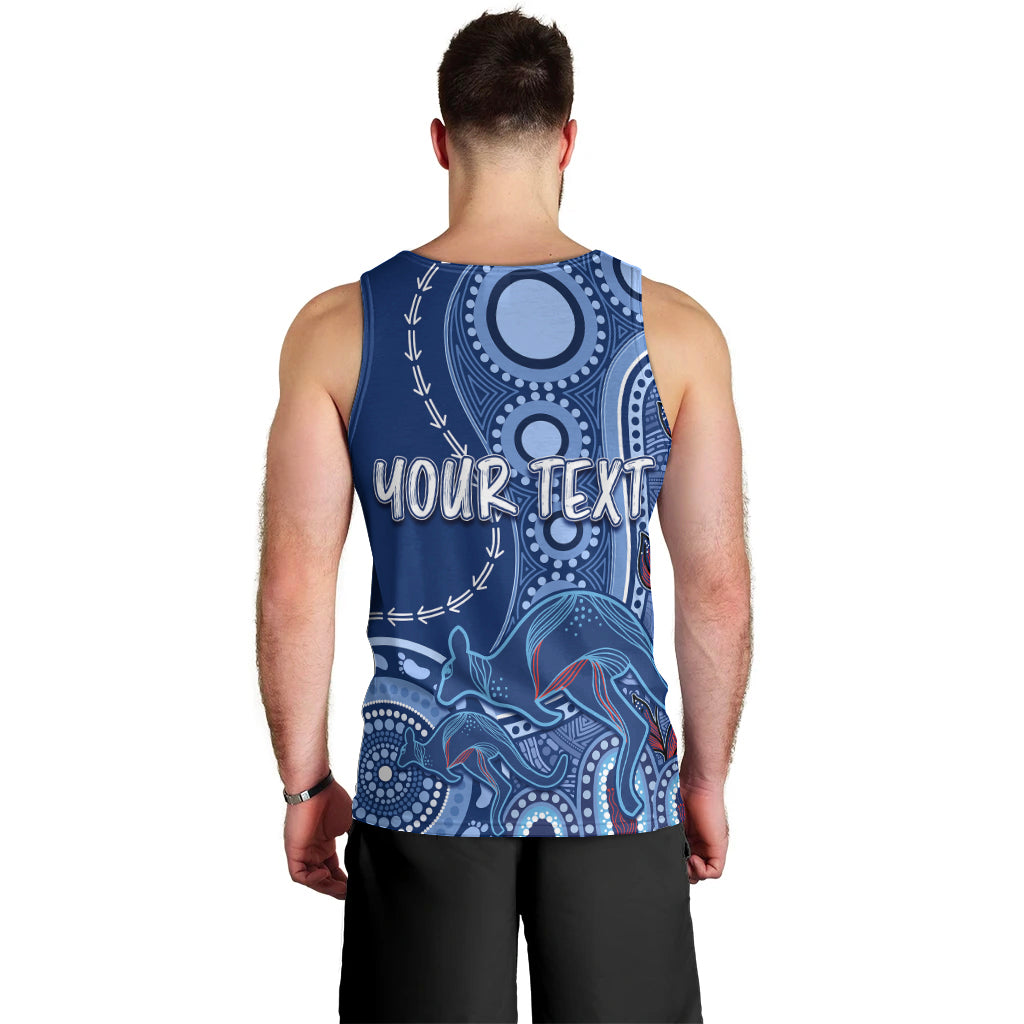 personalised-state-of-origin-naidoc-2023-men-tank-top-kangaroo-mix-vines-blues-style