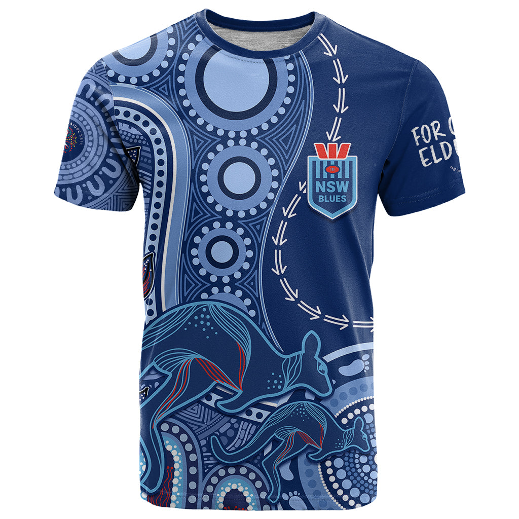 personalised-state-of-origin-naidoc-2023-t-shirt-kangaroo-mix-vines-blues-style