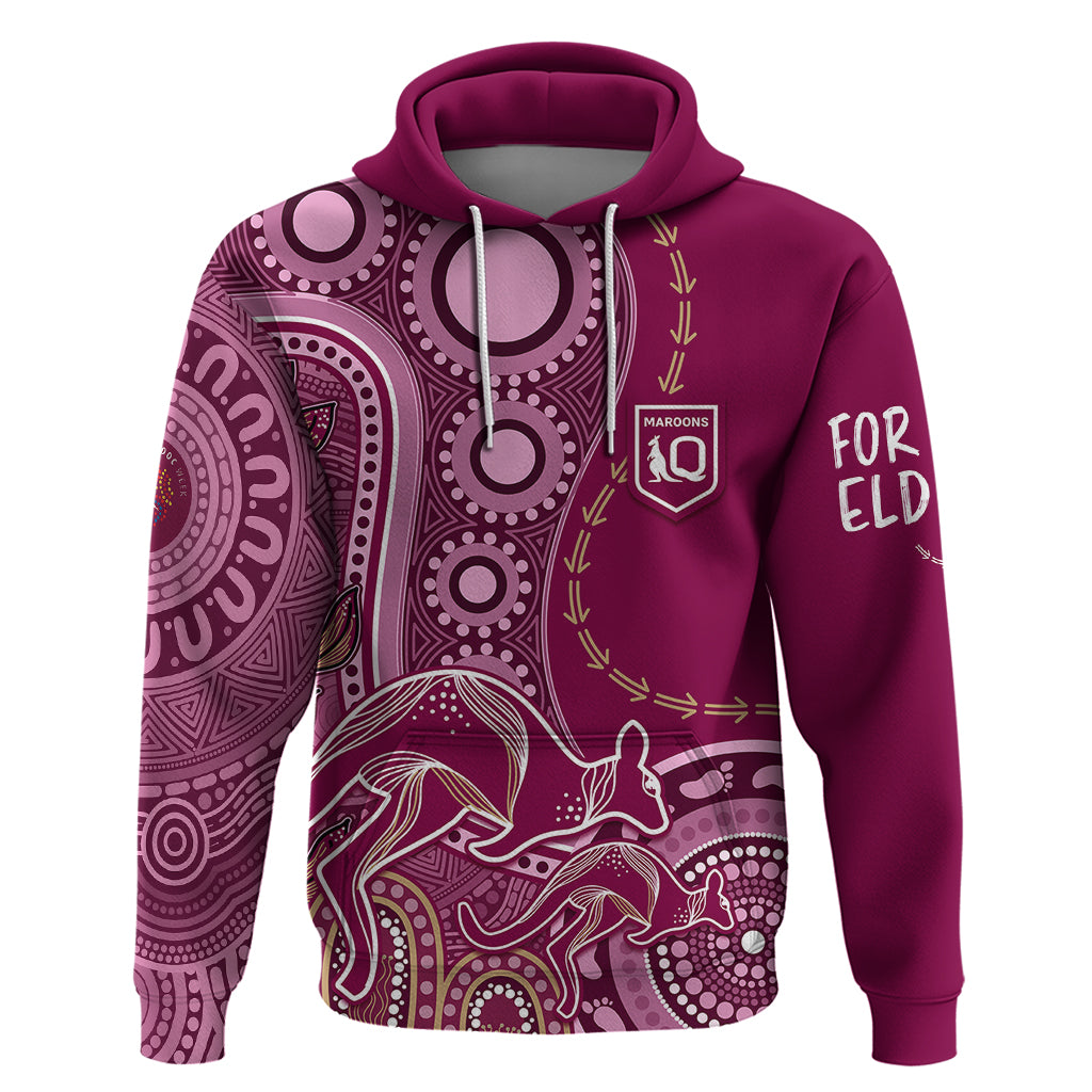 personalised-state-of-origin-naidoc-2023-hoodie-kangaroo-mix-vines-maroons-style