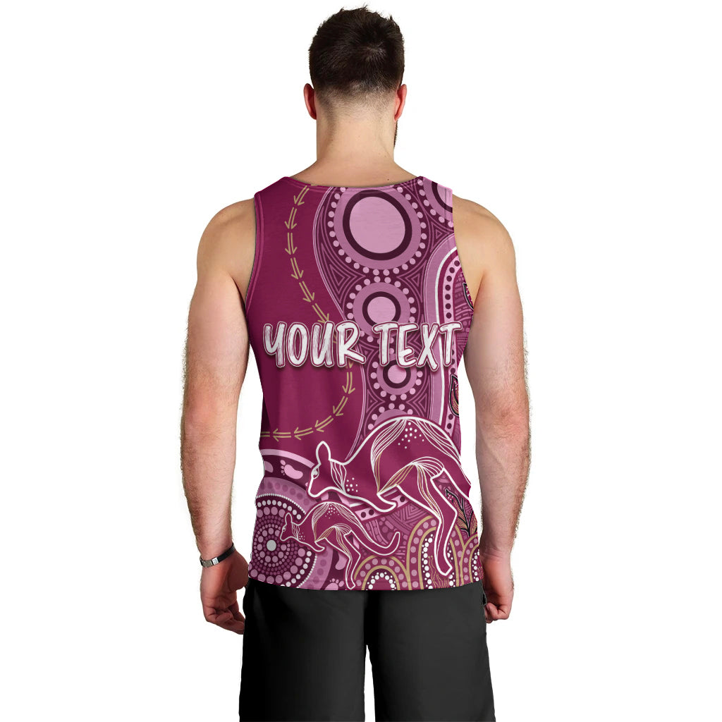 personalised-state-of-origin-naidoc-2023-men-tank-top-kangaroo-mix-vines-maroons-style