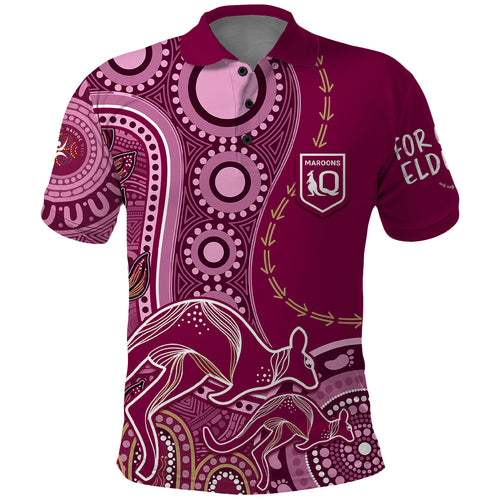 personalised-state-of-origin-naidoc-2023-polo-shirt-kangaroo-mix-vines-maroons-style