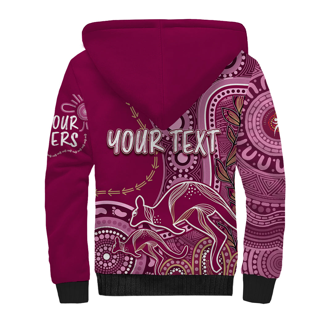 personalised-state-of-origin-naidoc-2023-sherpa-hoodie-kangaroo-mix-vines-maroons-style