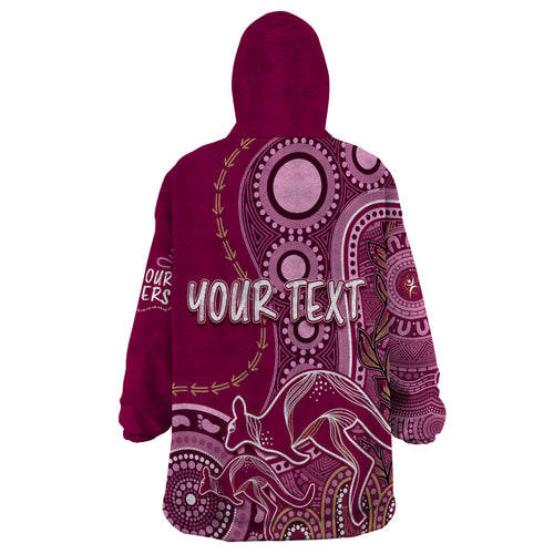 personalised-state-of-origin-naidoc-2023-wearable-blanket-hoodie-kangaroo-mix-vines-maroons-style