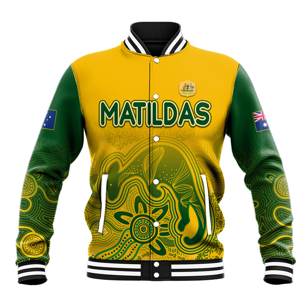 personalised-australia-soccer-indigenous-baseball-jacket-women-world-cup-2023-matildas-gradient-ver