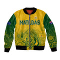 personalised-australia-soccer-indigenous-bomber-jacket-women-world-cup-2023-matildas-gradient-ver