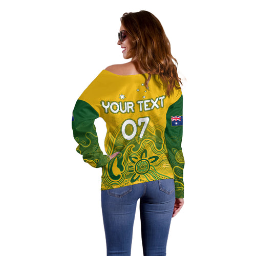 personalised-australia-soccer-indigenous-off-shoulder-sweater-women-world-cup-2023-matildas-gradient-ver