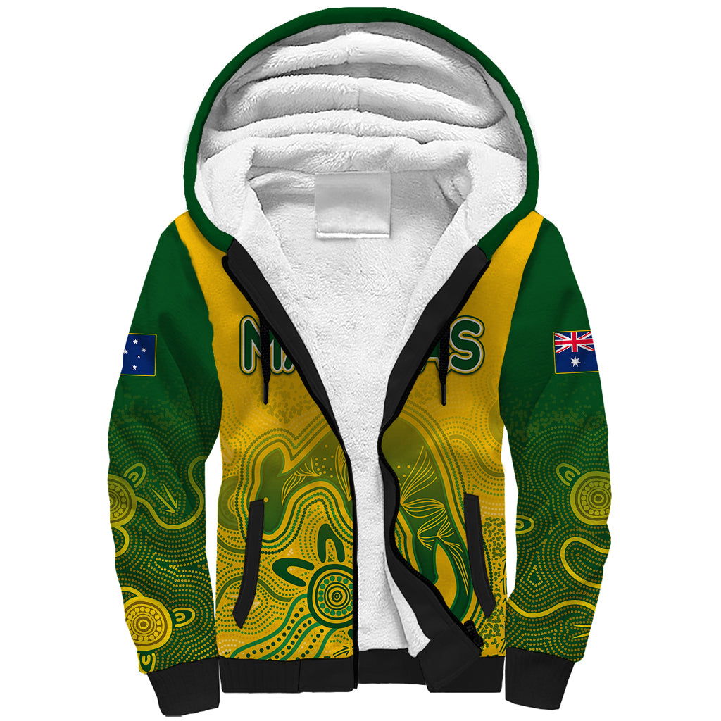 personalised-australia-soccer-indigenous-sherpa-hoodie-women-world-cup-2023-matildas-gradient-ver