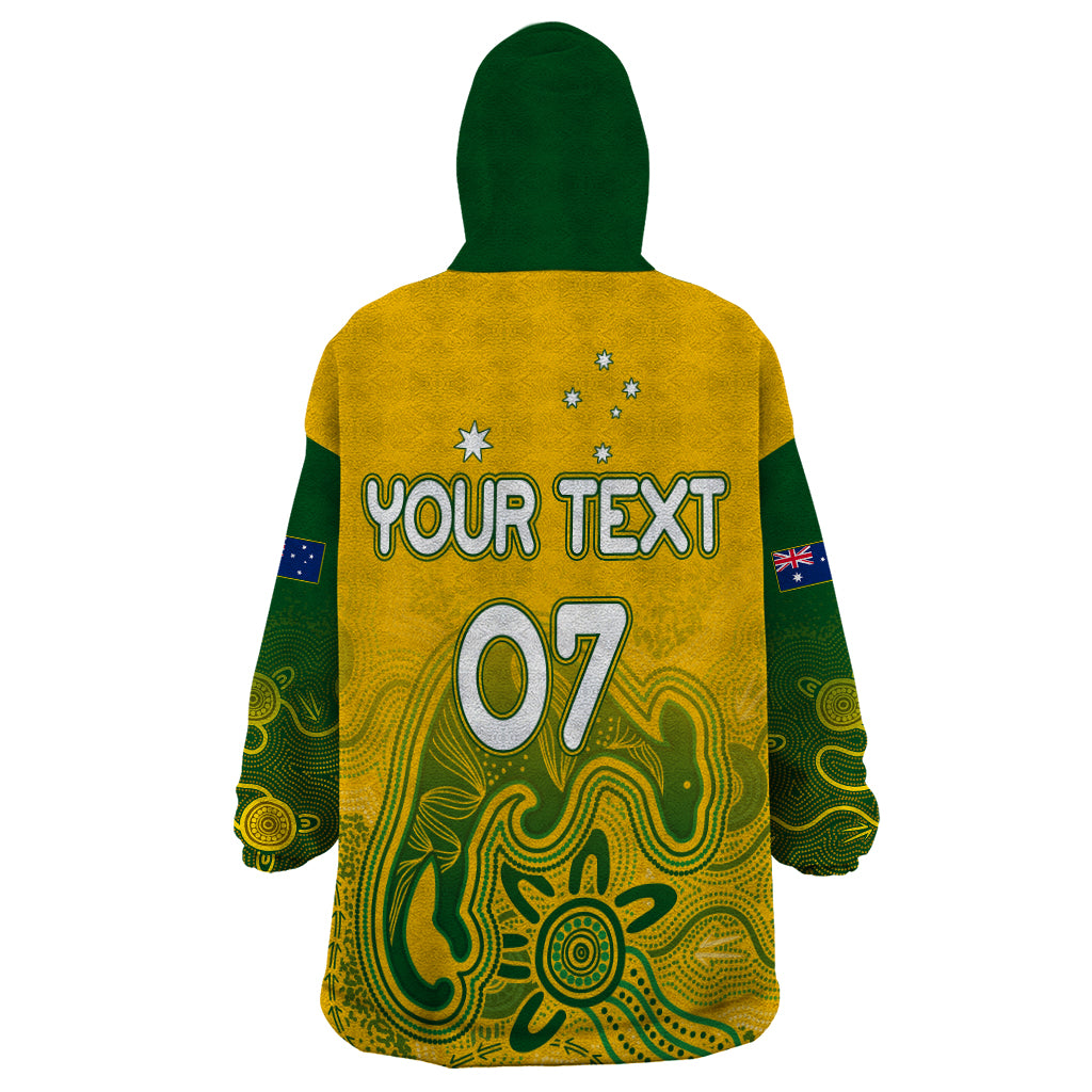 personalised-australia-soccer-indigenous-wearable-blanket-hoodie-women-world-cup-2023-matildas-gradient-ver