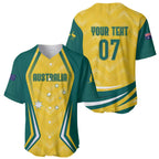 Australia 2024 Olympics Custom Baseball Jersey Rise of the Roos
