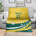Australia 2024 Olympics Custom Blanket Rise of the Roos