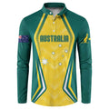 Australia 2024 Olympics Custom Button Sweatshirt Rise of the Roos