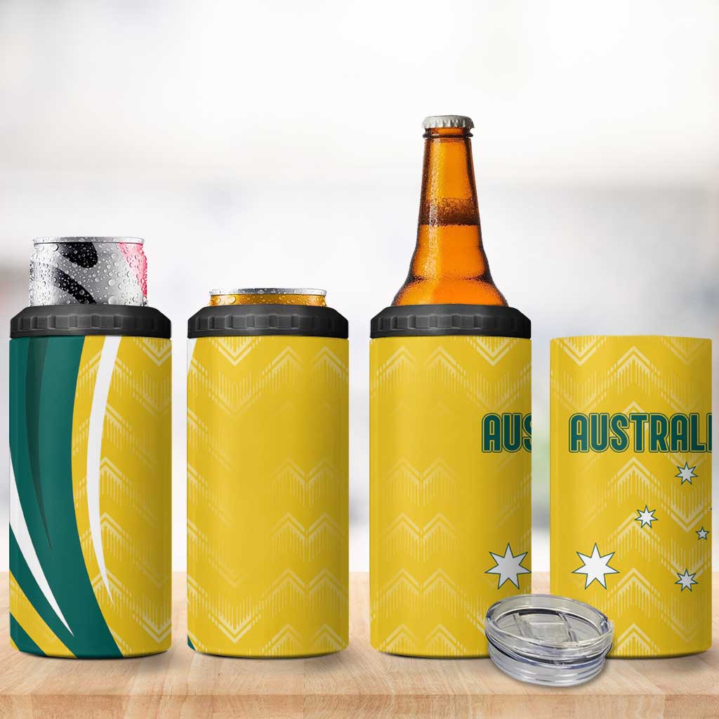 Australia 2024 Olympics 4 in 1 Can Cooler Tumbler Rise of the Roos